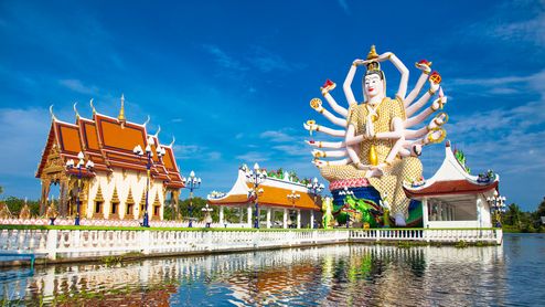 Świątynia Wat Plai Laem, Koh Samui, Tajlandia