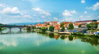 Urocze miasto Maribor na Słowenii